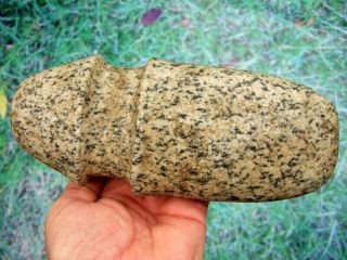 Fine 9 3/8 inch G10 Illinois Grooved Hardstone Axe with Arrowheads Artifacts 8