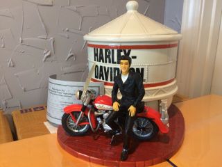 Limited Edition Harley Davidson Elvis Cookie Jar