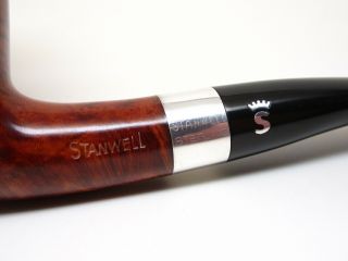 STANWELL Hand Made Sterling Estate Pipe designed by S Bang - g46 8