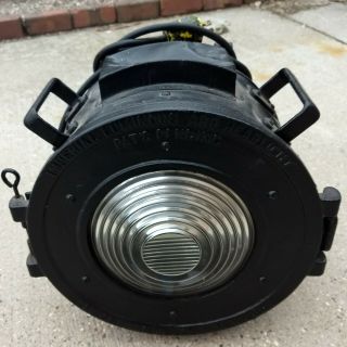 Crouse - Hinds Type Ja Headlight From The Chicago Rapid Transit Co.