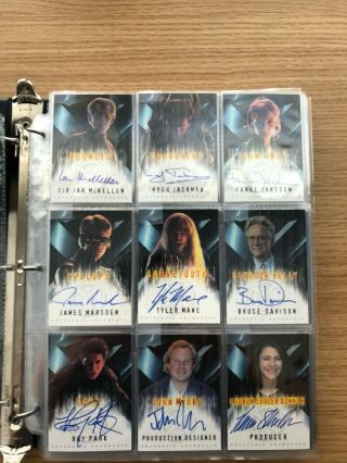 Spiderman,  Xmen,  Avengers,  Shield,  Thor,  Autograph Memorabilia cards 3