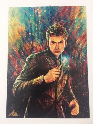 Doctor Who Alice X Zhang Signed Art Prints Rose Bad Wolf Tennant 9 10 11 12 4