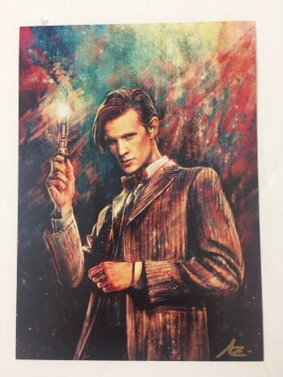 Doctor Who Alice X Zhang Signed Art Prints Rose Bad Wolf Tennant 9 10 11 12 5