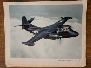 8 - Vintage Cold War Aircraft - North American Aviation Promo Photos: 12 X 15