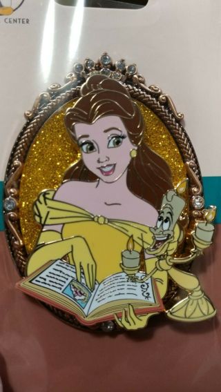 Disney employee center Princess Pals PIN SET OF 4 Belle Ariel Jasmine Rapunzel 4