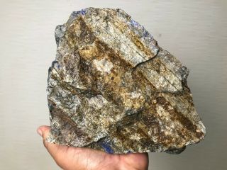 AAA TOP QUALITY SOLID LAPIS LAZULI ROUGH 18 LBS - FROM AFGHANISTAN 4