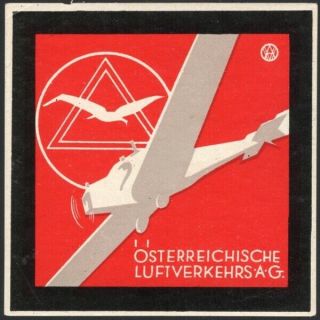 Austria,  1935.  Olag - Osterreichische Luftverkehrs Ag