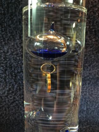 Glass Galileo Thermometer 11 