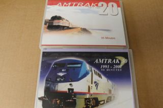 Amtrak Dvd 20 And 30 Year History Of Passenger Railroading