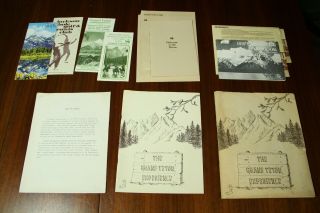 1979 Grand Teton Lodge Company Employee Handbook Wyoming Brochures Letterhead