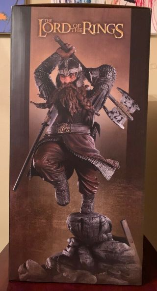 LOTR GIMLI EXCLUSIVE STATUE 128/500 Sideshow Collectibles Lord Rings 8