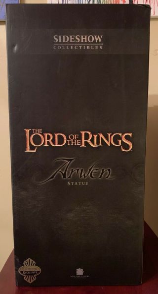 LOTR ARWEN EXCLUSIVE STATUE 239/500 Sideshow Collectibles Lord Rings Liv Tyler 5