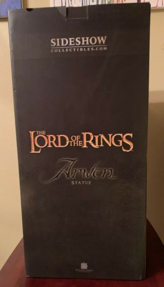 LOTR ARWEN EXCLUSIVE STATUE 239/500 Sideshow Collectibles Lord Rings Liv Tyler 7