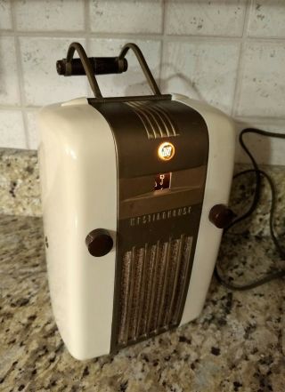 Westinghouse Refrigerator Tube Radio " Little Jewel " H - 126 1948