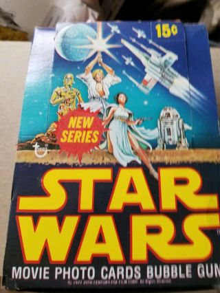 1977 Topps Series 2 Star Wars 36 Wax Packs