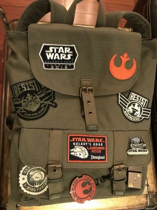 Star Wars Galaxy’s Edge Resistance Backpack With Added