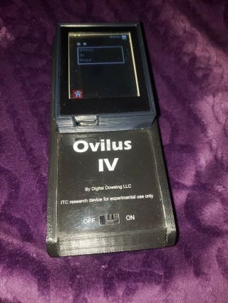 Ovilus 4 Digital Dowsing & Panasonic RR - QR200 recorder paranormal ghost hunting 3
