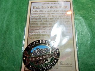 Black Hills National Forest Hiking Medallion South Dakota Travel Souvenir (h53)