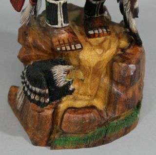 Hopi Eagle Dancer Kachina By Milton Howard 10