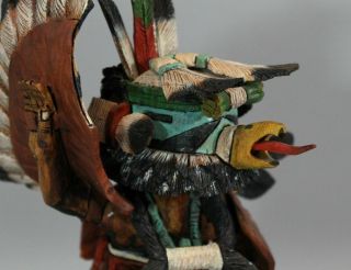 Hopi Eagle Dancer Kachina By Milton Howard 6
