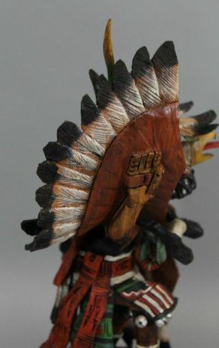 Hopi Eagle Dancer Kachina By Milton Howard 7
