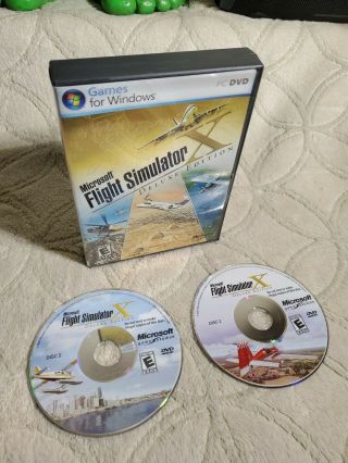 Microsoft Flight Simulator X Deluxe Edition PC Games Windows 2