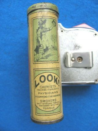 Vintage HAND MADE Tobacco pocket TIN 3