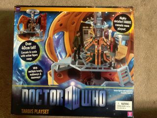 Doctor Who - 2010 11th Doctor Highly Detailed Tardis Console Room Playset Misb
