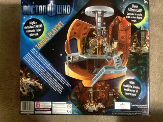 DOCTOR WHO - 2010 11th DOCTOR Highly Detailed TARDIS Console Room Playset MISB 3