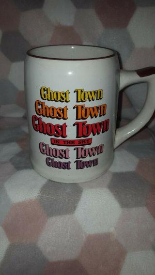 Vtg North Carolina " Ghost Town In The Sky " Usa Mug Rare
