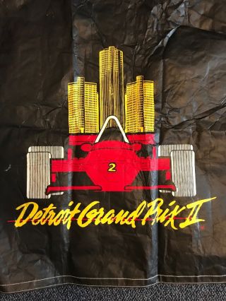 Detroit Grand Prix Welcome Race Fans Banner Poster Sign Gm Motor City Race
