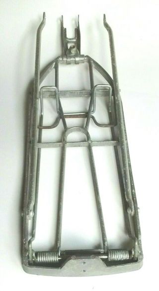 Vtg SCHWINN APPROVED Bicycle Rear Rack Luggage Carrier w/ Spring Trap MADE JAPAN 3