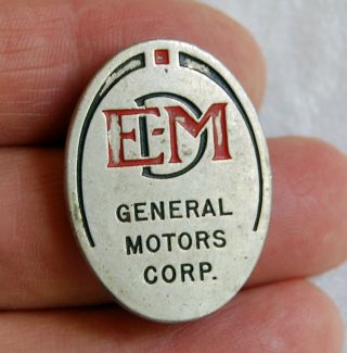 Emd,  General Motors,  Clip On Badge 750 By Whitehead & Hoag,  1 3/8 " X 1 "