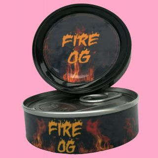 Fire Og Cali Rx Stickers Labels For 100ml Press It In Tuna Tins