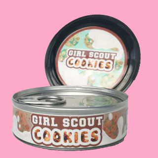 Girl Scout Cookies Rx Cali Sticker Labels For 100ml Press It In Tin
