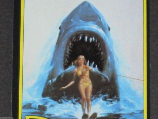 Jaws II (2) The Movie - Complete Trading Card Set (59,  11) - 1978 Topps - NM 5