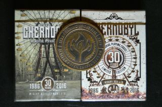 Chernobyl Playing Cards Premium And Limited Decks With Coin New/sealed