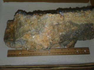 large specimen of blue fluorite,  Royal Flush mine,  Bingham,  Mexico P99 8