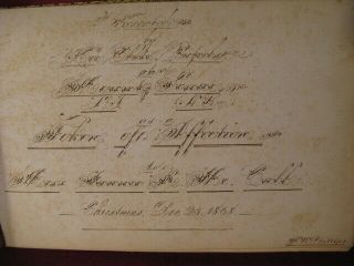 Antique Autograph Album 1848 Tottenville Staten Island,  Camden NY,  Fair Haven Ct 5