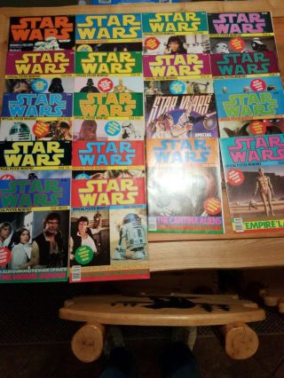Star Wars Official Monthly Posters All 18 Issues 1977 Originals Collectable