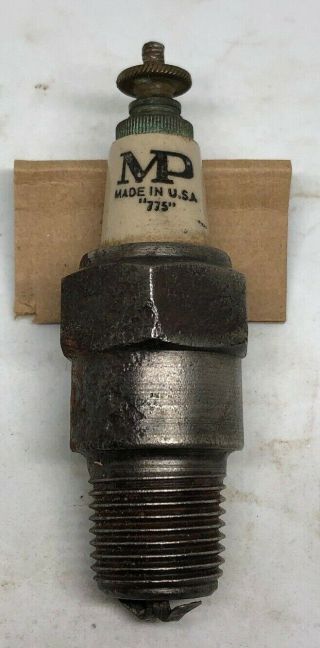 Mp Vintage Antique Spark Plug Model T Ford Hit Miss 775