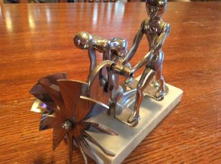 1931 Liberty Action Twins Mascot,  Hood Ornament With Acorn Nut 11