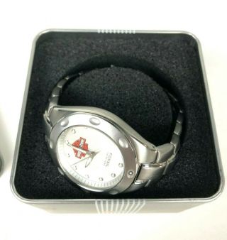 Harley Davidson Watch By Fossil Gift Collectible W.  Tin Box.