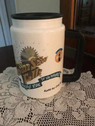 Silver Dollar City Buzzsaw Falls $1.  00 Grandfathered Refillable Mug