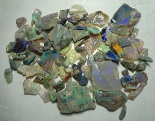360.  15 carats of Natural Lightning Ridge Rough Opal.  Lapidary use,  opal cutting 3