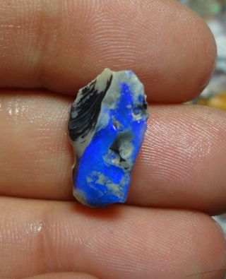 360.  15 carats of Natural Lightning Ridge Rough Opal.  Lapidary use,  opal cutting 4
