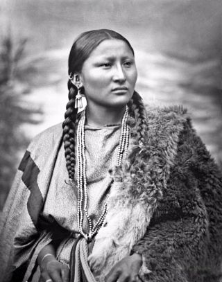 1879 - Woman War Chief Pretty Nose Participated In Battle Of Little Big Horn - 11x14