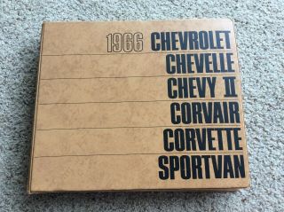 1966 Chevrolet Dealership Showroom Sales Album.