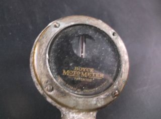 Antique Boyce Motometer Long Island City N.  Y.  Auto Car Truck Radiator As Found 4
