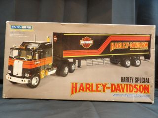 Imai Harley - Davidson Truck & Trailer Plastic Model Kit 2111 - 4800 1/28 Scale